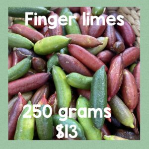 Finger limes 250 grams fresh